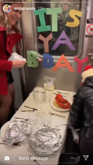 Illustration for article titled This Woman Threw a Birthday Party on a Subway Car and It Looks Really Fucking Annoying